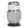Externally Pneumatic Quick Plug Connector Good Sealing Durable Quick Pneumatic