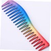 IWOWHERO 3pcs Hair Styling Comb Large Teeth Barber Haircut Tool