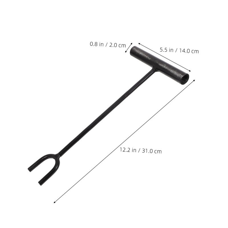 POPETPOP Heavy Duty T Handle Utility Key with Multipurpose Hook