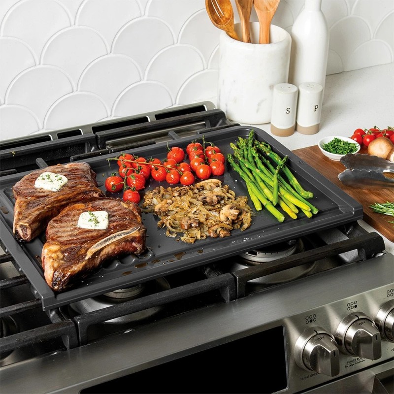 Nordic Ware Basalt Dual Top Grill Griddle