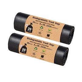 Portable Toilet Bags for Camping, 40 Count Toilet Replacement Bags, 8 Gallon, 30 Liter Camping Toilet Bags, Compostable Toilet Bags for Portable Toilet, Outdoors, Boating , Car Travel, Long Trips