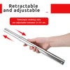 31-51 cm Clothes Rail Made of Stainless Steel, GEBAUM Retractable