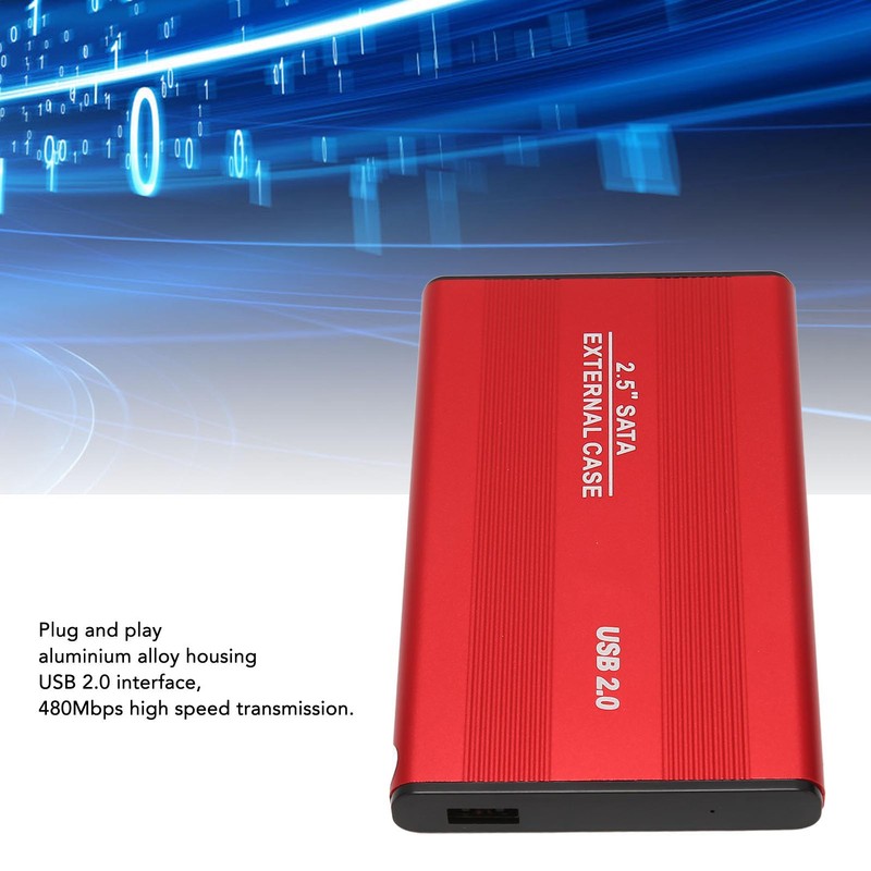 External Hard Drive 2.5 Inch Slim USB 2.0 High Speed