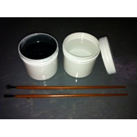 2011-2014 Ford F250 UH Tuxedo Black Metallic 2 oz Touch Up Paint & 1 oz Clear Coat Combo!