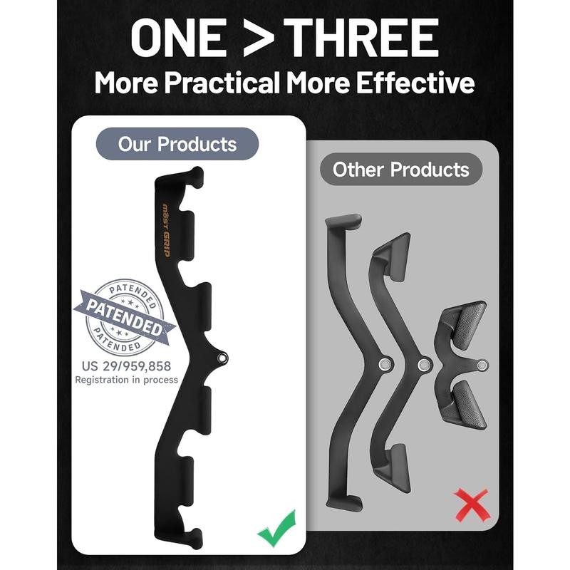 M MANUEKLEAR Lat Pull Down Bar with 6 Ergonomic Handles,