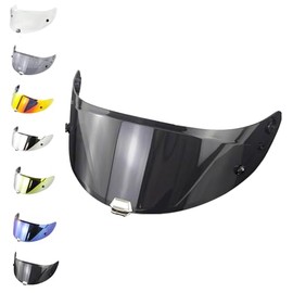 EvoParts Visor Hj-26 for Helmet Hjc Rpha 70 - Rpha 11 Pinlock Ready and Tear Off Ready (Black 80%)
