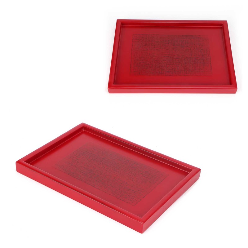 Wooden Snack Tray Food Serving Tray Tea Ceremony Holder for