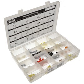 Dorman 030-209 Automotive Maintenance Tech Trays - Door Lock Rod Clip, 80 Pack Universal Fit
