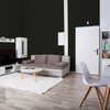 Yancorp Matte Black Contact Paper Peel and Stick Wallpaper Solid