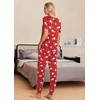 Ekouaer Pajamas Set Womens 2 Piece Lounge Set Short Sleeve