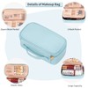 OCHEAL Small Makeup Bag,Portable Cute Travel Makeup Bag Pouch for
