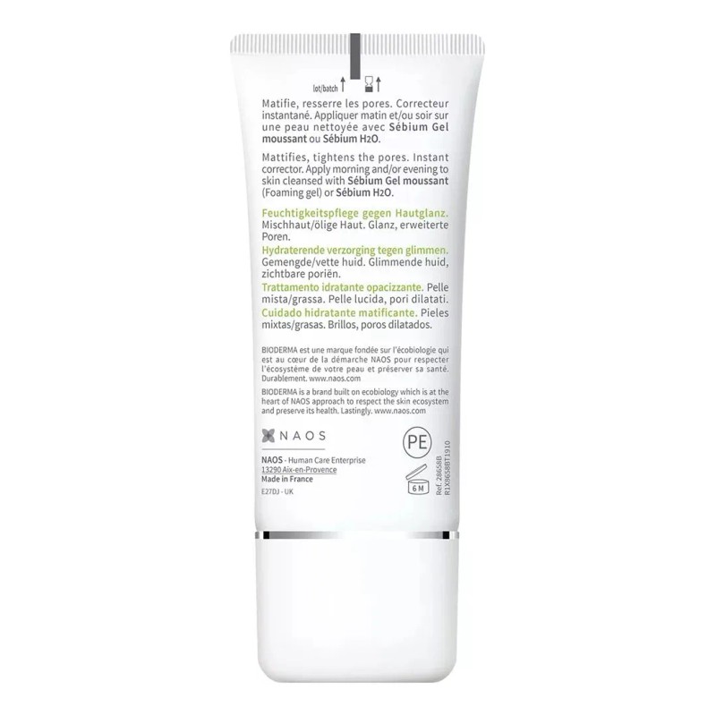 Crema Sebium Mat Control Bioderma