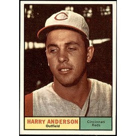 1961 Topps # 76 Harry Anderson Cincinnati Reds (Baseball Card) NM Reds