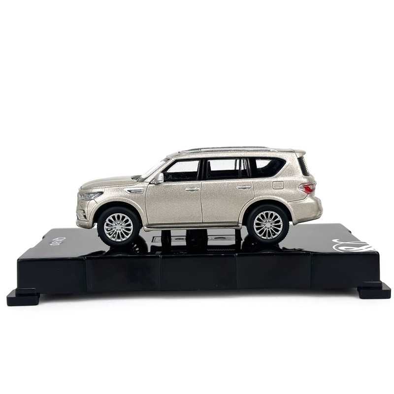 Paudi Model 1/64 Infiniti 2020 QX80 Collection Complete Gold Minicar