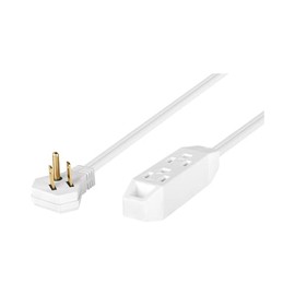 Volteck Ext. doméstc aterrizada 8m Clavija Plana