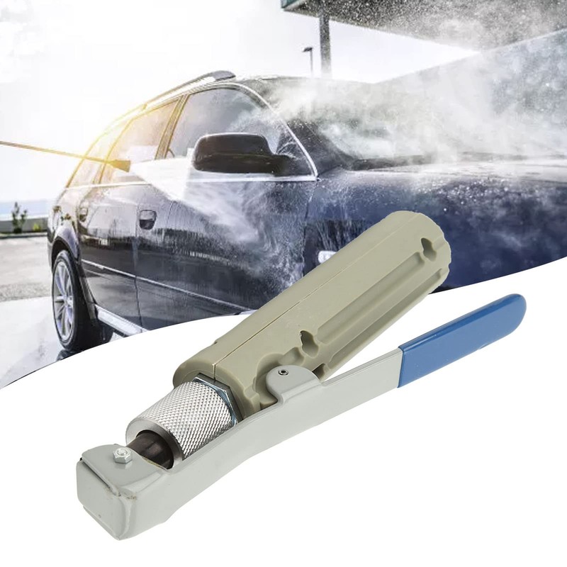 Sandblasting Nozzle, Wear-resistant Jet Gun Nozzle Head with 3 Ceramic