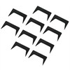 10PCS Pinch Dogs Woodworking 2inch Wood Clamps Square Back Tapered