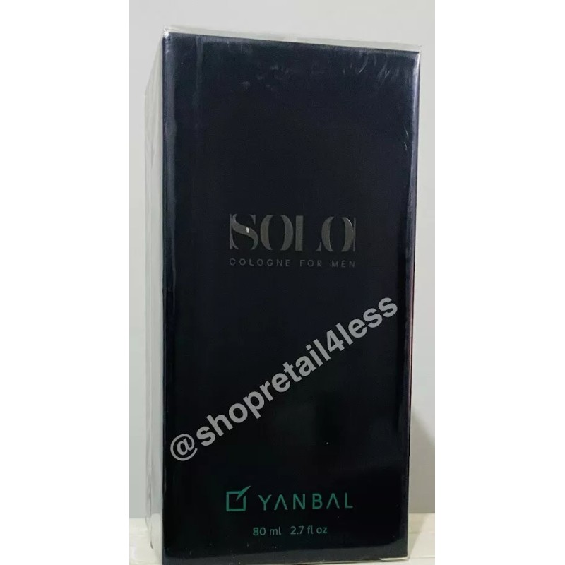 Yanbal Solo Cologne for Men - Colonia para Hombres 80