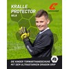 CATCH & KEEP Goalkeeper Gloves Children's Claw Protector Yellow Size