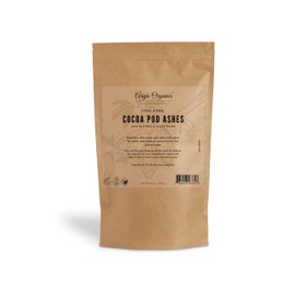 Ariya Organics Cocoa Pod Ashes for African Black Soap – 100% Natural & Plant-Based, No Additives, Organic, Hot Process Soapmaking Ingredient - 8 oz.