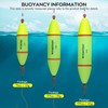 THKFISH - Bobbers flotadores EVA-Slider-Bobbers para pesca de mar, bagre,