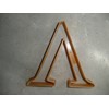 LAMBDA GREEK LETTER FRATERNITY SORORITY COOKIE CUTTER MADE IN USA