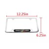 Mugen X1 Mugen Chrome Stainless Steel License Plate Frame Carbon