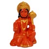 Purpldip Resin Idol Bhakt Hanuman: Red Statue For Home Temple