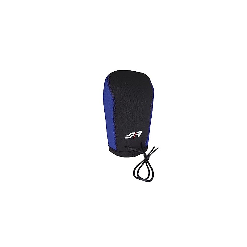 Simoni Racing Gear Knob Case – Black/Blue + SR Logo