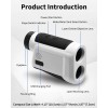 Golf Rangefinder with Slope,Flag Pole Locking Vibration,1200 Yards Range