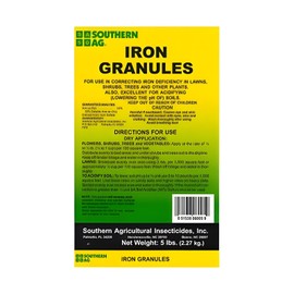 Southern Ag Iron Fertilizer Granules - 5 Lbs.