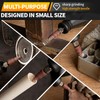 20Pcs 1/8" Shank 80 Grit Mounted Point Abrasive Cone Shape