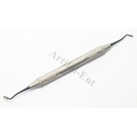 Artifol-Ent Hollenback Carver – 3-Piece Composite Instrument Set | Titanium Black-Coated Tip