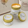 Jascaela 4 Pack Essential Oil Scented Candle Set Long-Lasting Scented