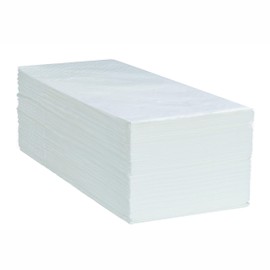 KMAKII Disposable Paper Napkins 2-Ply Paper Dinner Napkins Soft Table Napkins White Napkins Bulk for Wedding Party Bathroom and Everyday Use 100 Count (16" X 16")