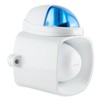 Seco-Larm SH-816S-SQ/B Enforcer Siren/Strobe with Audio Input, Blue
