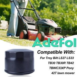 937-05065 951-12260 Air Filter + 951-12690 Oil Filter Spark Plug for Craftsman Powermore 420CC T1000 T1200 R1000 LT4200 CC760ES Lawn Mower