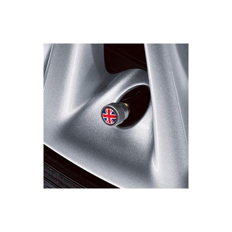 [US Mini Direct Genuine] Mini Union Jack Valve Caps *