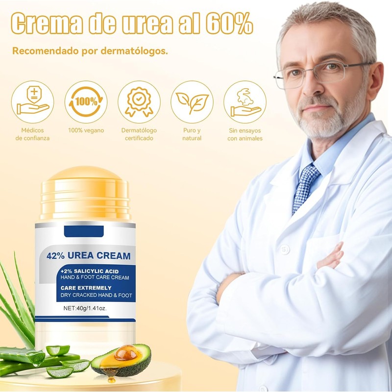 Crema hidratante para pies HNTCSR con urea 42% - 40