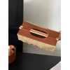 Rattan Tissue Box Cover,Wicker Tissue Box Holder,Rectangle Guest Bathroom