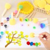 30 Piece Sponge Brush Children's Set (with 5 Pieces Flower