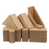 sourcing map Adjustable Cardboard Corner Protector, Cardboard Edges Protector 7x7x3cm
