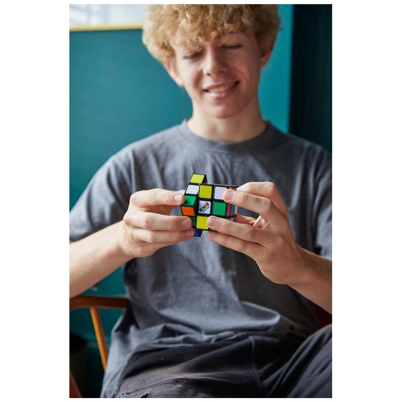 Rubik's 6063970 World Card,Space, SPIN MASTER, Cube, Original, for children