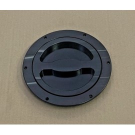 pnr Ice tank  cap anodized black, billet aluminum.