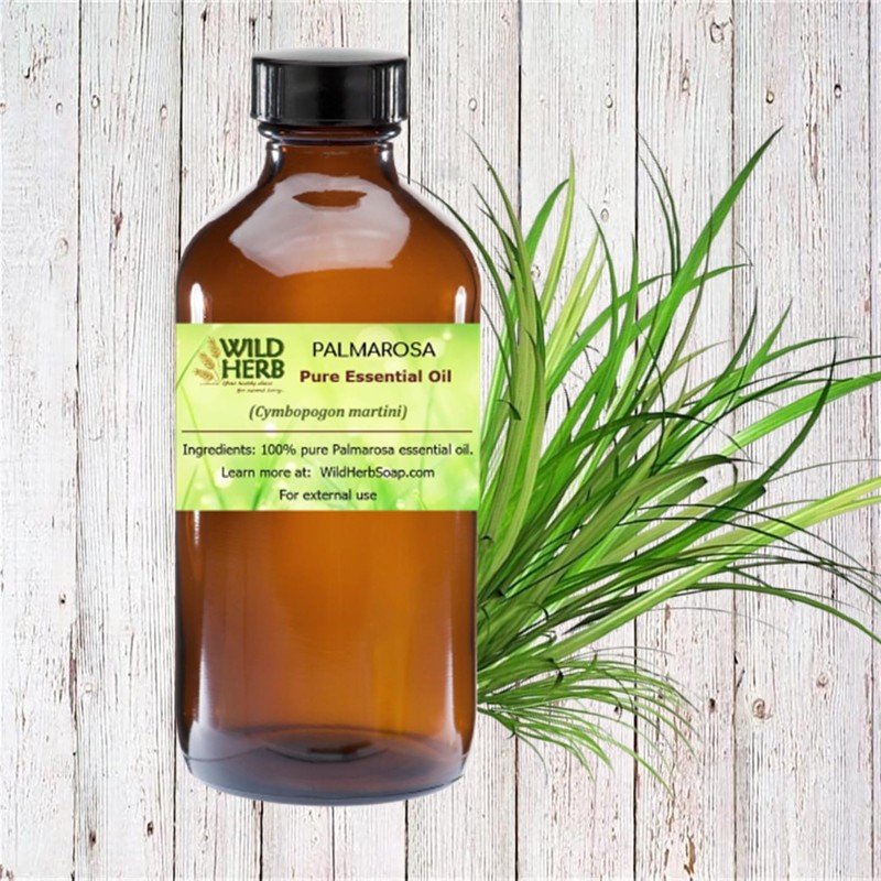 Wild Herb Palmarosa Pure Essential Oil (.5 OZ)
