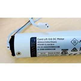 Automate Cord Lift 06Nm and 0.8Nm DC Motor Electronic Limit. (0.6Nm 5" MTDCRF-CL-0.6-50)
