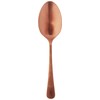 Mercer Culinary Plating Spoon Solid Bowl, Stainless Steel, Rose Gold,