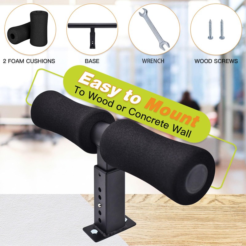 Wall Mounted Nordic Hamstring Curl - LAT Pulldown Machines and