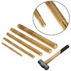 Brass Punch Set,5 Piece Brass Drift Pin Punch Set,Tools 67003