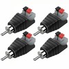 Audiophan Speaker Wire to RCA Adapter Speaker RCA Male to